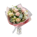 kytice růží a eustom